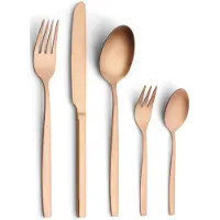 Echtwerk Tafelbesteck 'Tavira' 30tlg, Farbe:Bronze