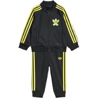 Adidas Sporthose ORIGINALS "ORIGINALS X SMILEY WORLD SST KIDS", Kinder, Gr. 62, N-Gr, schwarz (schwarz,), Obermaterial: 100% Polyester, Hosen Sporthose