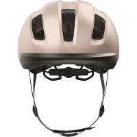 ABUS Fahrradhelm PURL-Y ACE mit LED-Licht – geeignet Fahrten auf E-Bike und S-Pedelec – trendiger NTA-Schutzhelm für Erwachsene und Jugendliche – Beige, Größe M (54-58 cm)