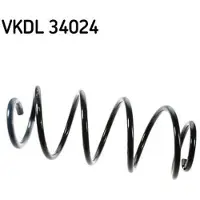 Skf Fahrwerksfeder VKDL 34024 für Ford Mondeo III
