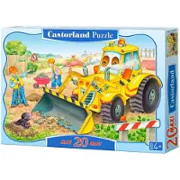 Castorland Bulldozer in action Puzzle 20 Teile maxi C-02139-1