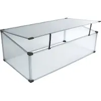 Vitavia Frühbeet "Feronia", weiß (weiß, transparent), B:56cm H:36cm T:104cm, Pflanzgefäße, Frühbeet, BxTxH: 56x104x36 cm