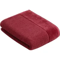Vossen Duschtuch Pure Red Rock (67 x 140 cm) (2er Set)