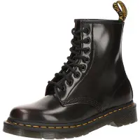 Dr. Martens für Damen. 41773600 1460 Arcadia Lederstiefel in Kirschrot (41), Wohnung, Schnürsenkel, Lässig, Kastanienbraun