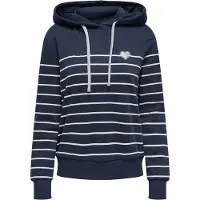 ONLY Adelle Stripe Kapuzenpullover Damen XS