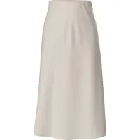 Pieces Midirock Franan 17116541 Beige Regular Fit