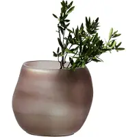 Philippi Dekovase Organic – bauchige Designer-Vase für modernes Wohnen - Höhe 20 cm