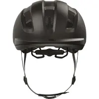 ABUS Fahrradhelm PURL-Y ACE mit LED-Licht – geeignet Fahrten auf E-Bike und S-Pedelec – trendiger NTA-Schutzhelm für Erwachsene und Jugendliche – Schwarz, Größe M (54-58 cm)