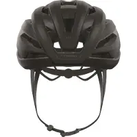 ABUS Rennradhelm StormChaser ACE - leichter Fahrradhelm für Radrennen, Gravelbike-Touren und Cyclocross - für Damen und Herren - Schwarz, Größe L (57-61 cm)