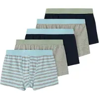 Name it Boxershorts - Noos - 5er-Pack - NkmBoxer - Aquamarin - - 6 Jahre (116) - Boxershorts