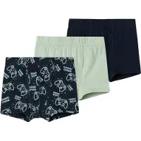 Name it Boxershorts - Noos - 3er-Pack - NmmTights - Dark Sapphir - - 2 Jahre (92) - Boxershorts