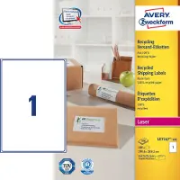 Avery Recycling Versandetiketten