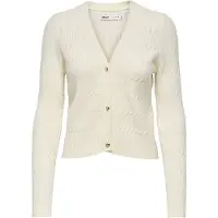 ONLY Strickjacke "ONLKATIA LS CABLE V-NECK CARDIGAN CC KNT"