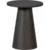 Woood Maan Couchtisch Mdf Dunkelbraun 50Xø40cm