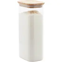 Pebbly Vorratsglas in Transparent/ Hellbraun - 1,8 l - onesize