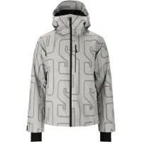 SOS Herren Jacke Cervinia Insulated AOP Jacket Beige XL