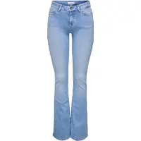 ONLY ONLBLUSH MID FLARED DNM TAI198 NOOS Special Bright Blue Denim S/34