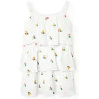 Boboli Bambula Floral ärmelloses Kleid