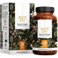 NATURTREU Quercetin Bromelain Komplex 120 vegane Kapseln hochdosiert Vitamin C Blütezeit 63,8 g