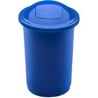 Plafor - Top Mülleimer 50l – Recycling – Blau