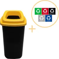 Plafor Sortierbehälter 28l - Recycling - Gelb