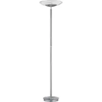 HELL Findus 60482 LED-Deckenfluter-Nickel matt/Chrom-mit LED (2700K)