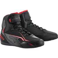 Alpinestars Faster 3 Schuh schwarz/rot 41 Herrenrot41 - Motorradbekleidung - Motorradstiefel & -schuhe