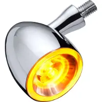 Kellermann LED Metall Blinker M8 Bullet 1000 Extreme Ø39mm chrom Unisexneutral300 - Motorradteile - Beleuchtung