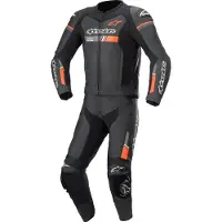 Alpinestars GP Force Chaser Lederkombi 2-tlg. schwarz/rot 48 Herrenrot48 - Motorradbekleidung - Motorradkombis