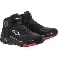 Alpinestars CR-X Drystar Riding Schuh schwarz/camo rot 13 Herrenbordeaux13 - Motorradbekleidung - Motorradstiefel & -schuhe