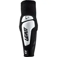 Leatt 3DF 6.0 Weiß Motocross Ellbogenprotektoren Größe XL