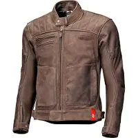 Held Hot Rock Motorrad Lederjacke, braun, 106