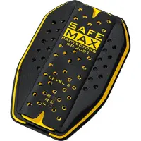 Safe Max RP-2001 Rückenprotektor Einsatz, 4-lagig, Schutzkl.2 gelb S Unisexgelb110 (S) - Motorradbekleidung - Sicherheit & Protektoren