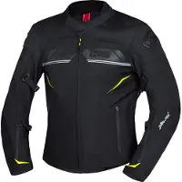 IXS Schwarz Panther-ST Motorrad Textiljacke Größe XL
