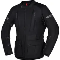 IXS Lennik-ST Schwarz Motorrad Textiljacke Größe M