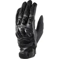FLM Ramair Leder/Textilhandschuh kurz schwarz 8,5 Herrenschwarz8,5 - Motorradbekleidung - Motorradhandschuhe