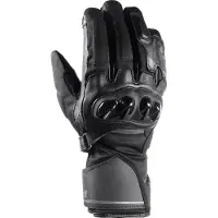 FLM Torque WP Leder/Textilhandschuh lang schwarz 8 Herrenschwarz8 - Motorradbekleidung - Motorradhandschuhe