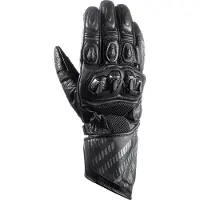 FLM Traction Air Lederhandschuh lang schwarz 9 Herrenschwarz9 - Motorradbekleidung - Motorradhandschuhe