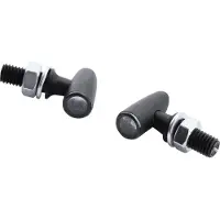 Highsider LED Rücklicht-/Blinkerpaar Proton One M8 Ø11,5mm schwarz Unisexschwarz610 - Motorradteile - Beleuchtung