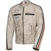 Spirit Motors Retro-Style Lederjacke 3.0 - Atmungsaktiv, Winddicht