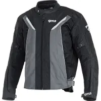 Germas Jacke Herren schwarz grau Mesh M