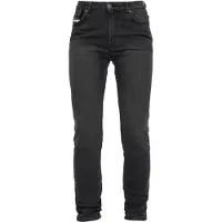 John Doe Jane High Mono Damen Jeanshose black raw 25/32 Damengrau25/32 - Motorradbekleidung - Damen Motorradbekleidung