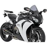 MRA Verkleidungsscheibe Racing R getönt für CBR 1000 RR 08-11 Unisexrot311 - Motorradteile - Anbauteile