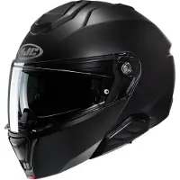 HJC i91 Flat Schwarz Klapphelm Größe L
