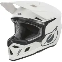O'Neal 3SRS Solid Matt Weiß Motocross Helm Größe S
