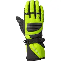 Road Tour Leder-/Textilhandschuh 2.0 lang neongelb 8 Herrengelb8 - Motorradbekleidung - Motorradhandschuhe