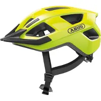 ABUS Fahrradhelm Aduro 3.0 LED - sportiver City-Helm in stilvollem Design für alltägliche und sportliche Touren - mit Rücklicht - für Damen und Herren - Gelb, Größe S (51-55 cm)