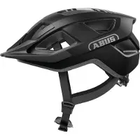 ABUS Fahrradhelm Aduro 3.0 LED - sportiver City-Helm in stilvollem Design für alltägliche und sportliche Touren - mit Rücklicht - für Damen und Herren - Schwarz, Größe S (51-55 cm)