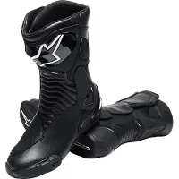 Alpinestars SMX 6 Waterproof Stiefel schwarz 44 Herrenschwarz44 - Motorradbekleidung - Motorradstiefel & -schuhe