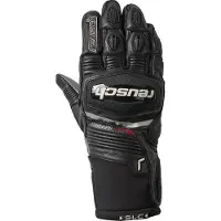 Reusch Leonardo SLC Lederhandschuh lang schwarz 8,5 Herrenschwarz8,5 - Motorradbekleidung - Motorradhandschuhe
